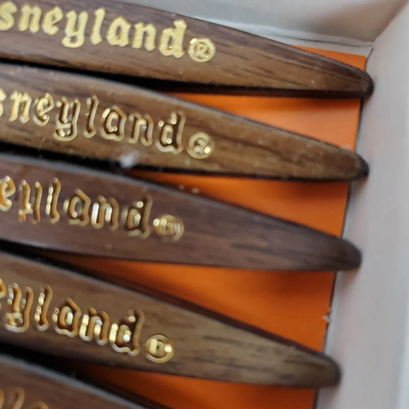 Vintage 60s Disneyland Mini Forks Bronze Plated Collectable - Picture 8 of 14